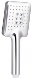 All chromed 3.5 inches 3 functions  square handheld shower with ABS material