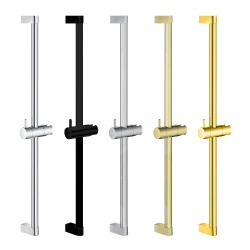 60cm to 100cm Customized size Chrome/Black/Gold/Brushed Stainless steel Sliding Bar Hand Shower Bracket