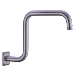 Factory stainless steel shower arms for chrome adjustable ABS Spa rain shower head