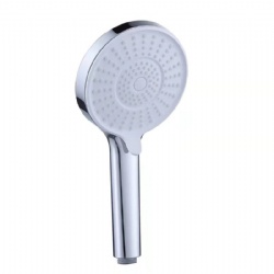 Bathroom Round ABS Chromed Water Saving 3Functional Rainfall Hand Shower For Hotel Use